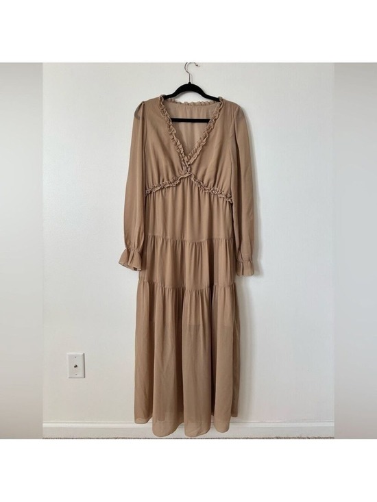 Temu Dresses & Skirts - Women’s Long Sleeve Maxi Dress